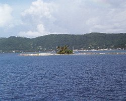 Sandy Island - nur mit kleinen Booten erreichbar